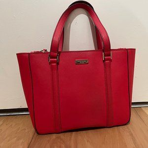 Kate Spade Purse: Red leather